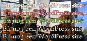 En nog een wordpress site